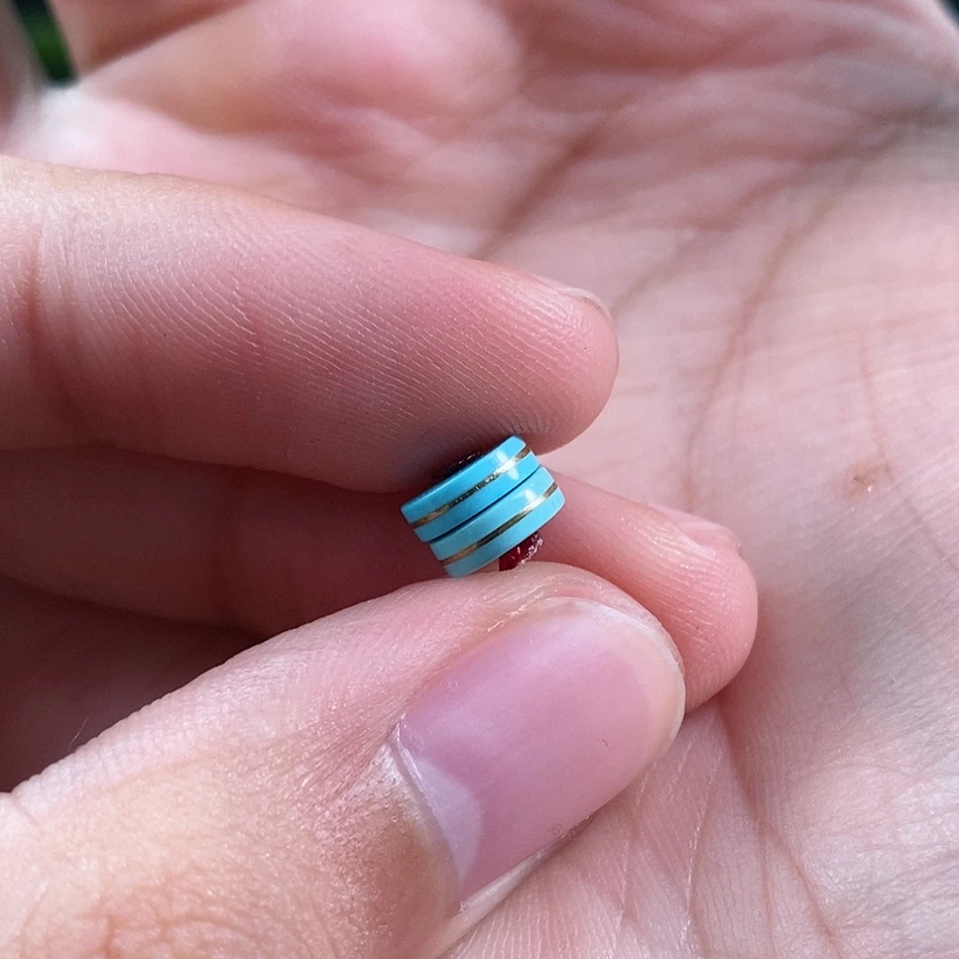 绿松石珠宝奇石足金镶嵌