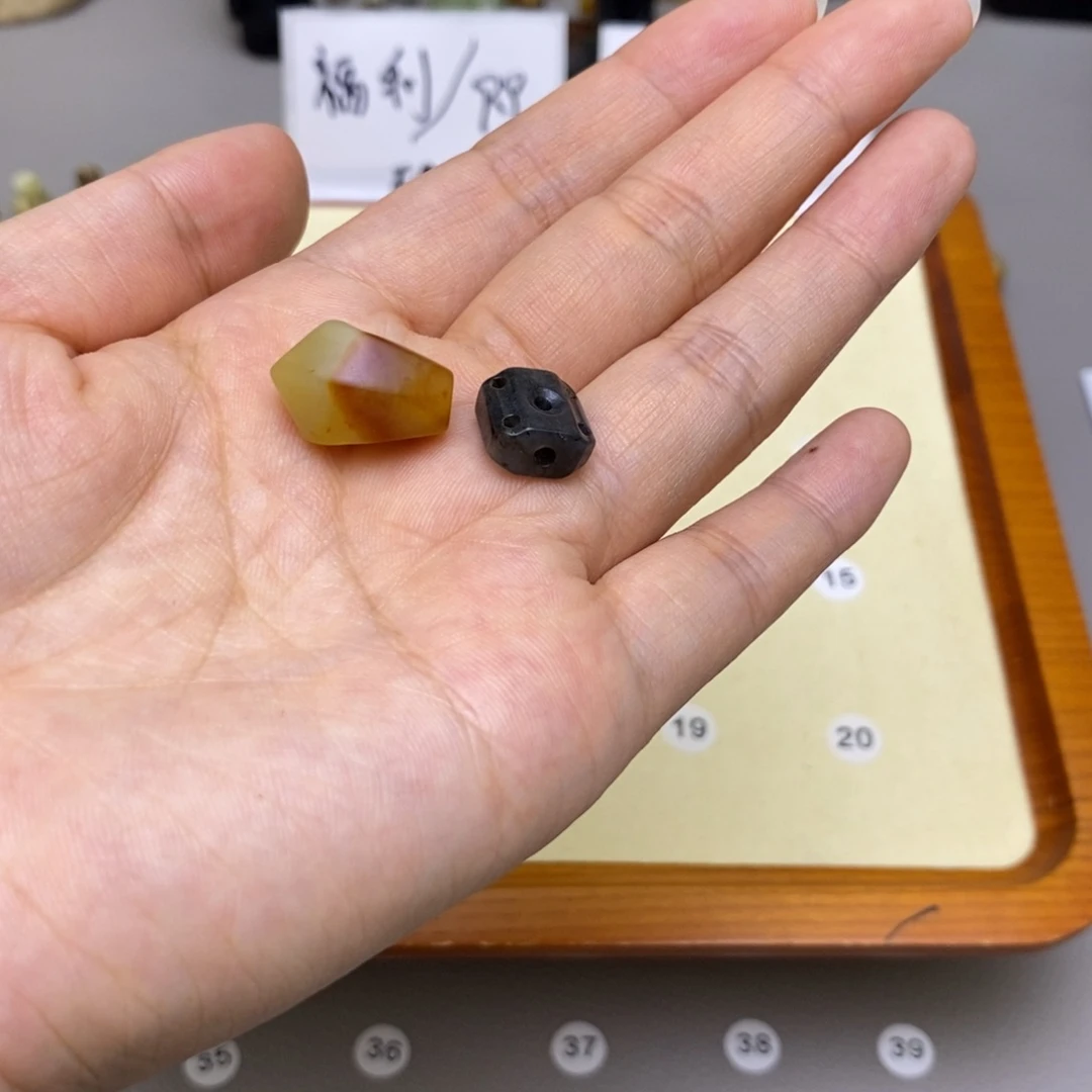 蛇纹石玉合金配饰⭕️**