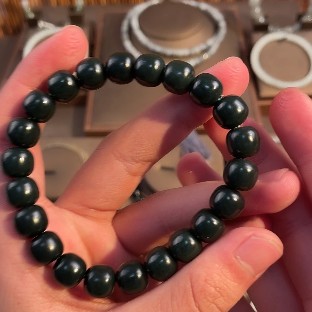 未镶嵌手链和田玉（糖玉）丞*