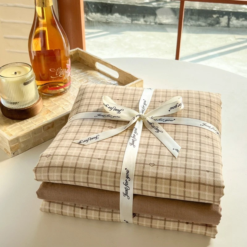 A类母婴级柔软床上四件套条纹2025新款小碎花被套床单床上四件套