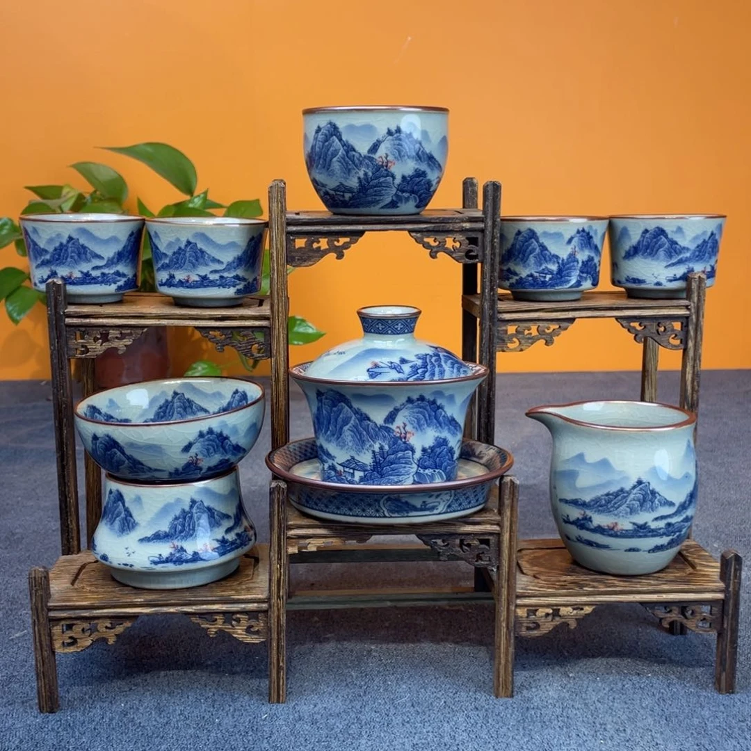 景德镇陶瓷8件套装