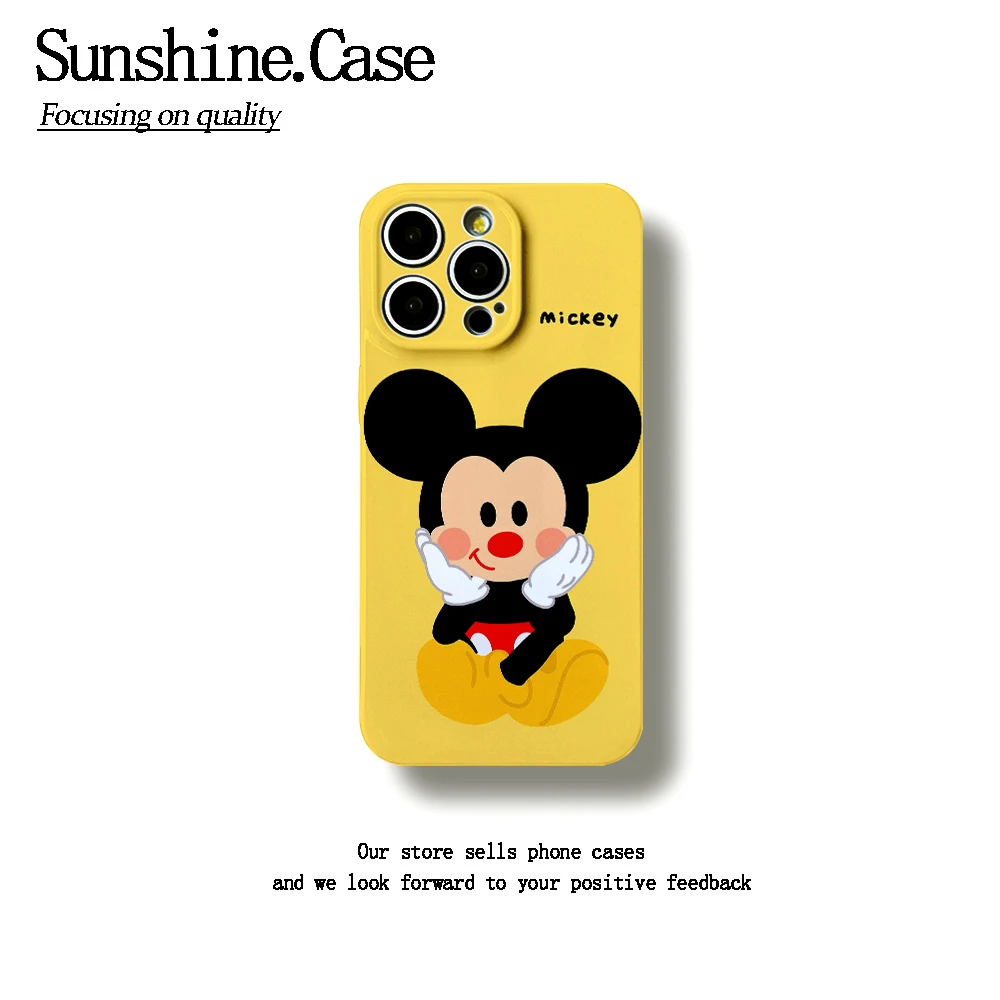 【番茄case专属】可爱米奇软壳适用苹果oppo华为vivo小米手机壳防摔