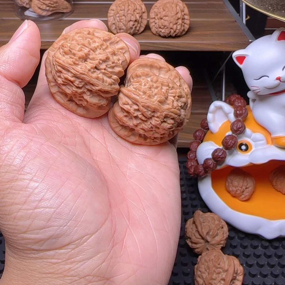 核桃手串/手链三角白