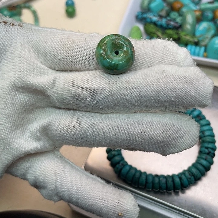 石材卡17.5，4.4克精工面包圈