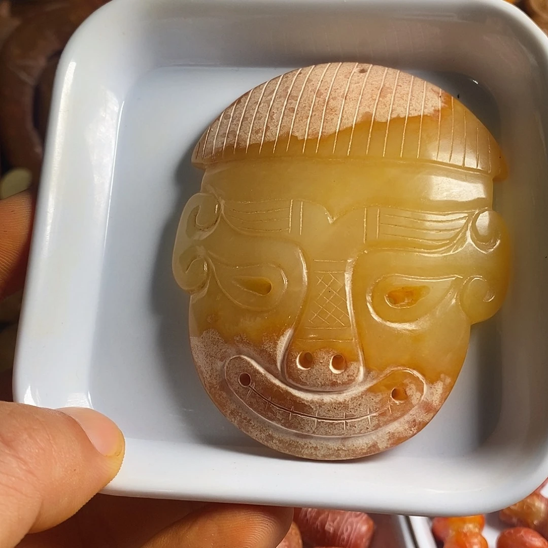 岫岩老玉（透闪石质玉）未镶嵌挂件