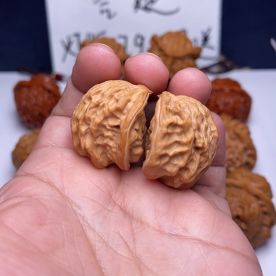 把件文玩核桃34聚宝盆