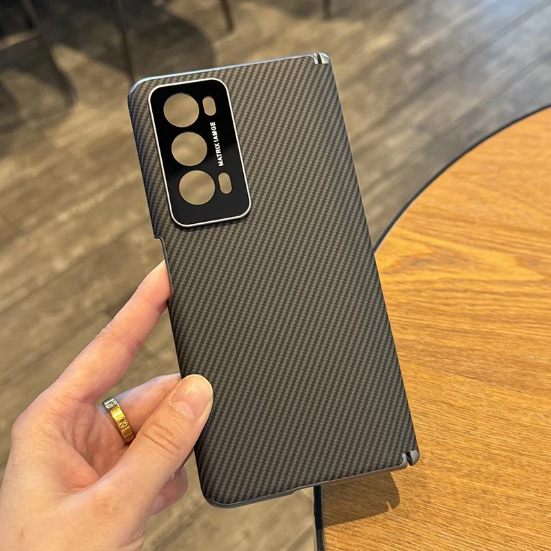 适用荣耀MagicVS2双中轴超薄凯夫拉手机壳MagicV2超薄火星纹壳