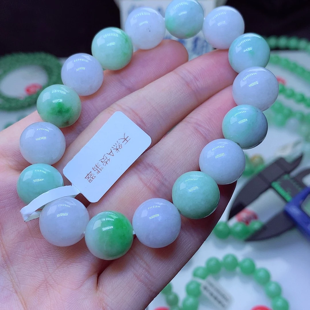 翡翠毛衣链未镶嵌