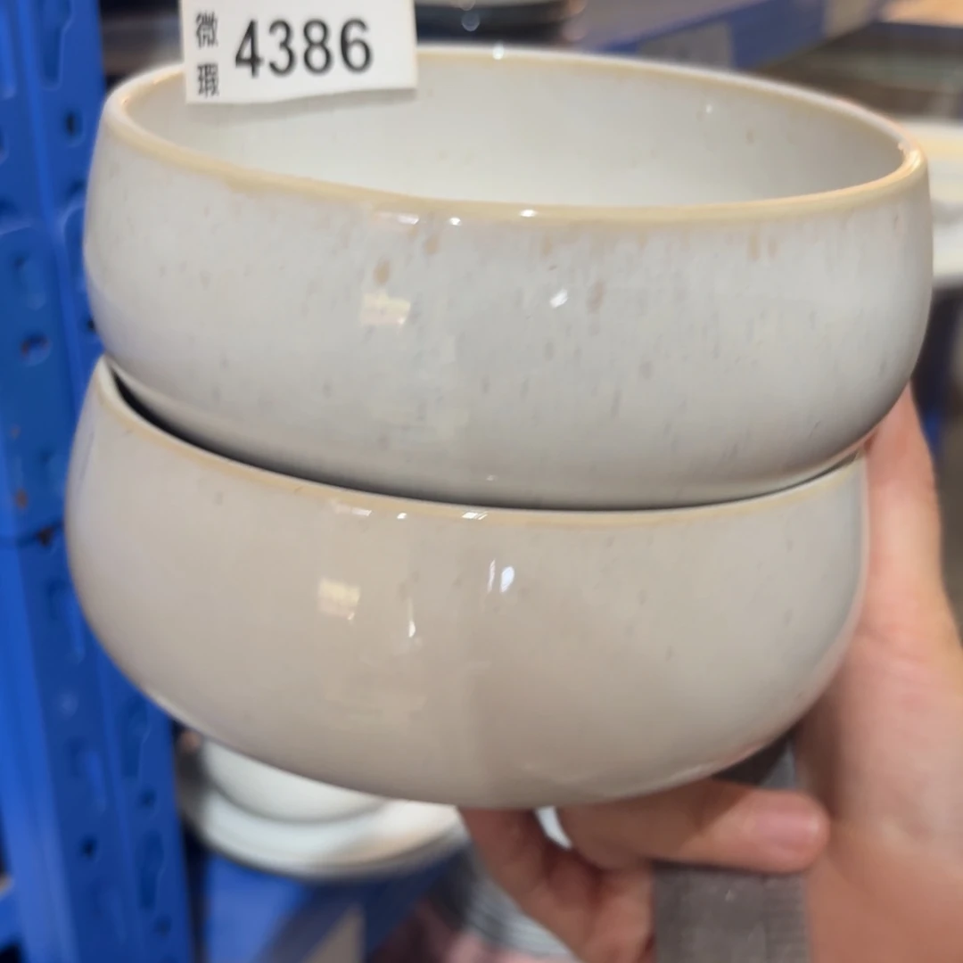 李****陶瓷4386 微瑕陶瓷餐具2个