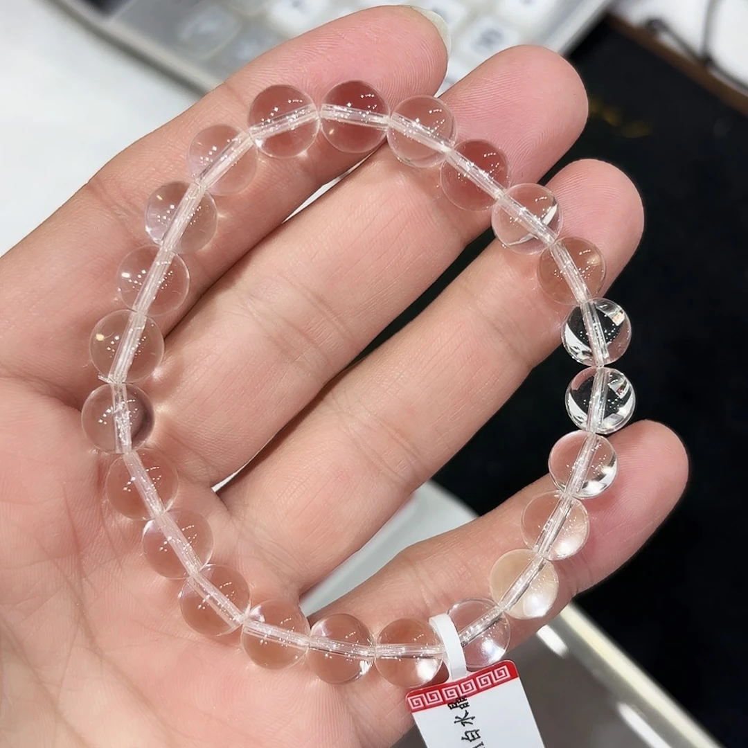 水晶未镶嵌手串双A卡8