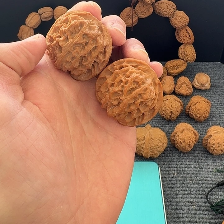 把件文玩核桃苹果园全品42尺