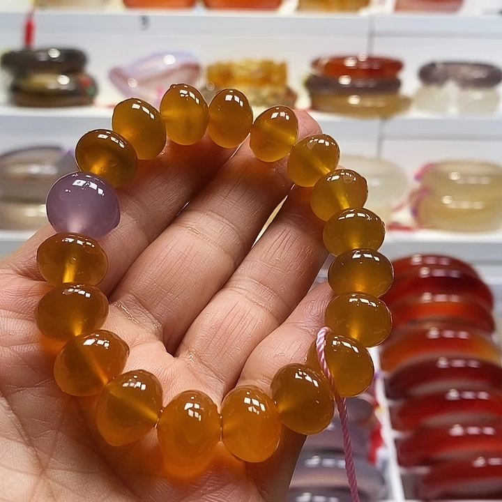 玛瑙/玉髓未镶嵌手链