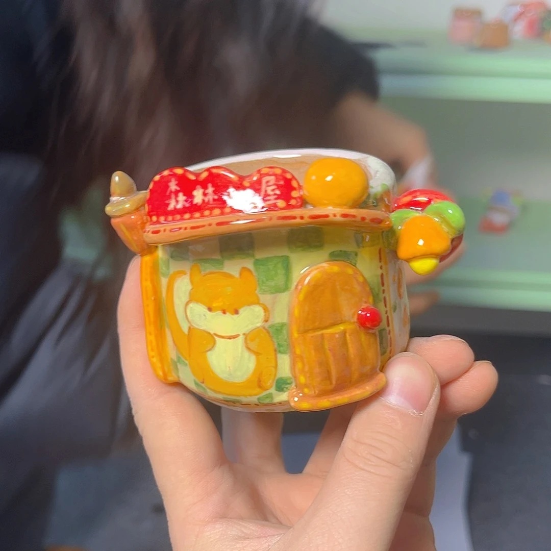 红陶老梧家瑕疵多肉花盆