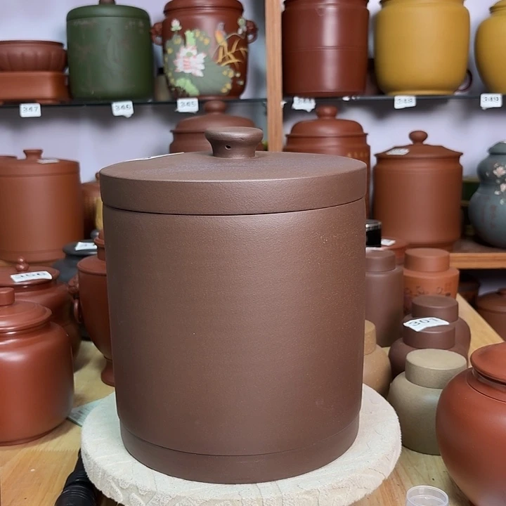 茶叶罐紫砂八饼茶叶罐处理价格294