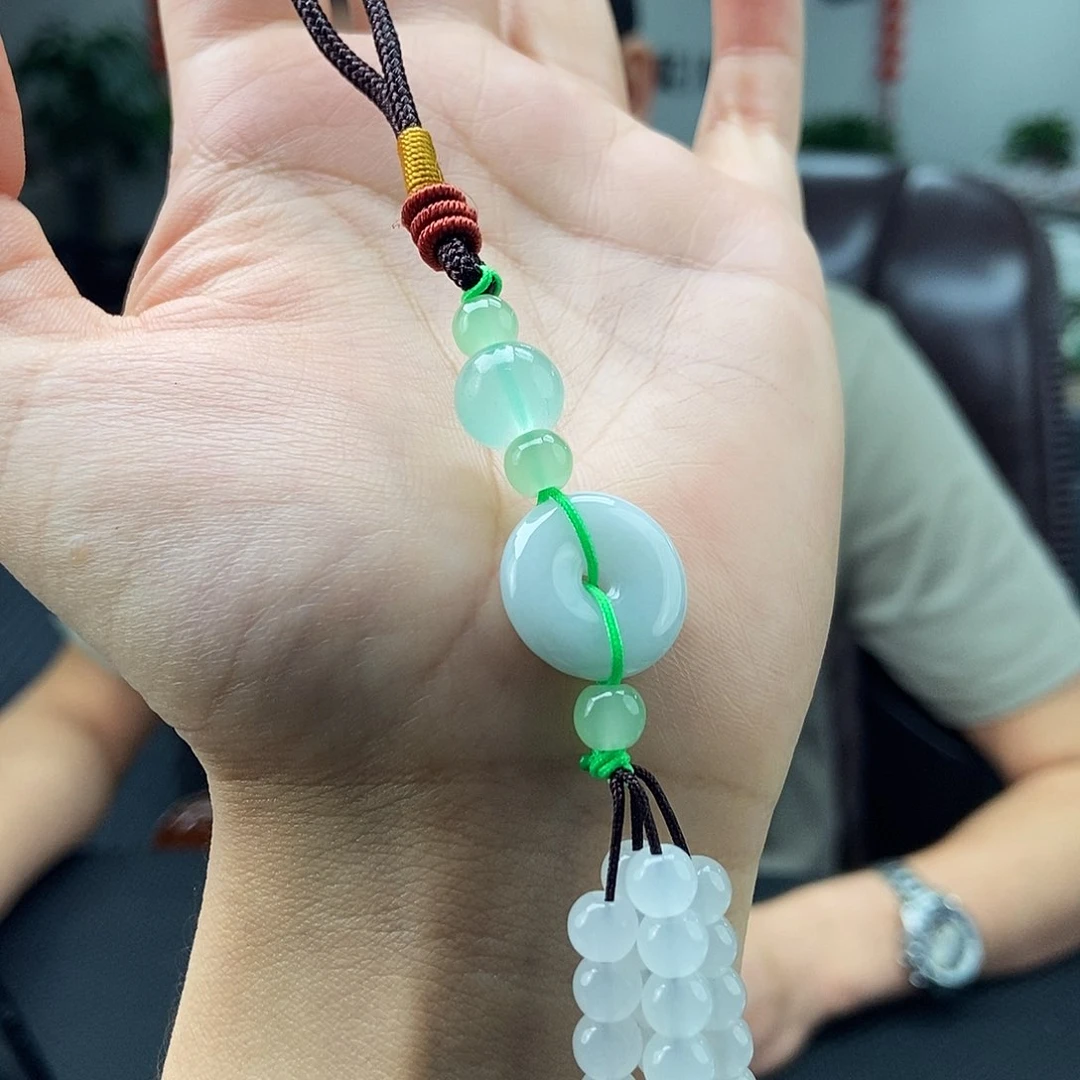 翡翠未镶嵌颈饰挂件 颜色多样性发拍一发一
