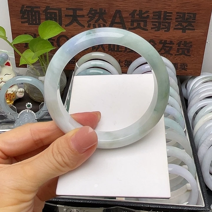 未镶嵌手镯翡翠57.5正圈