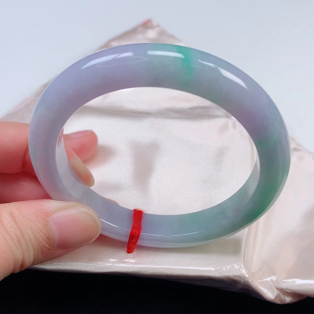 未镶嵌手镯翡翠55正圈