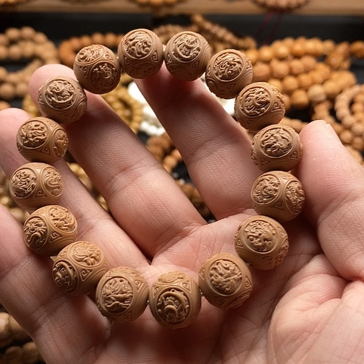 金刚菩提手串蟑***屎手串单圈