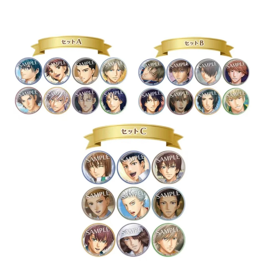 【网球王子】罗森联名 网王学园祭吧唧 盲盒(日谷国现,顺丰包邮)