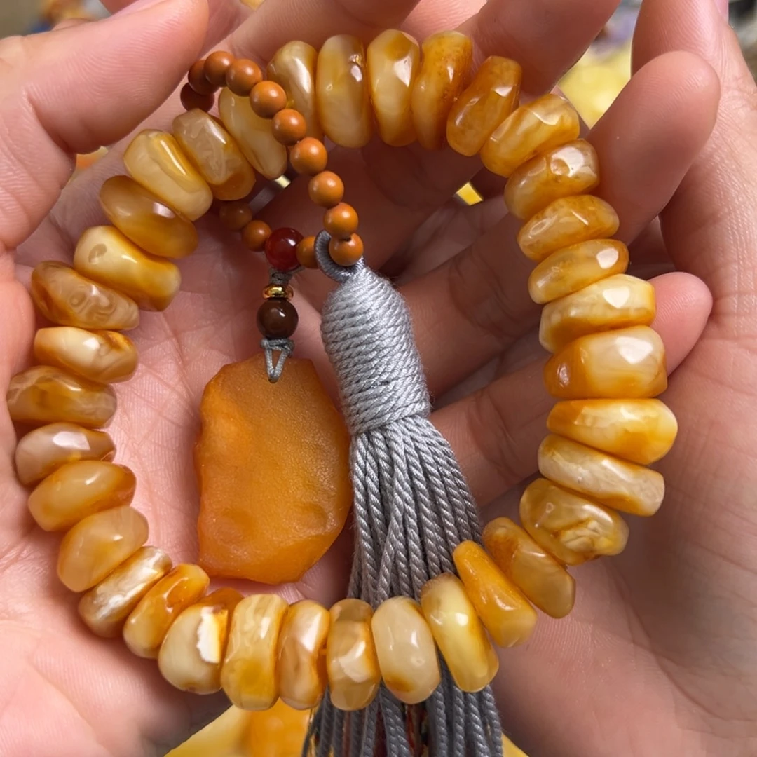 蜜蜡未镶嵌裸石蜜蜡