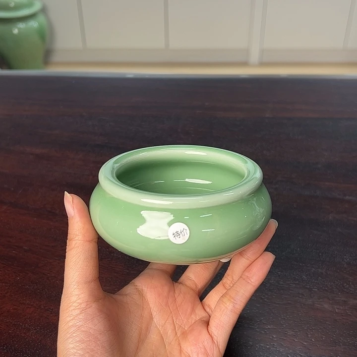 龙泉云间青瓷小米茶器