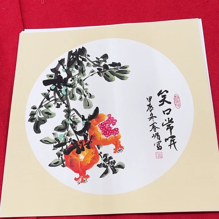 国画花鸟等图案和造型50.50