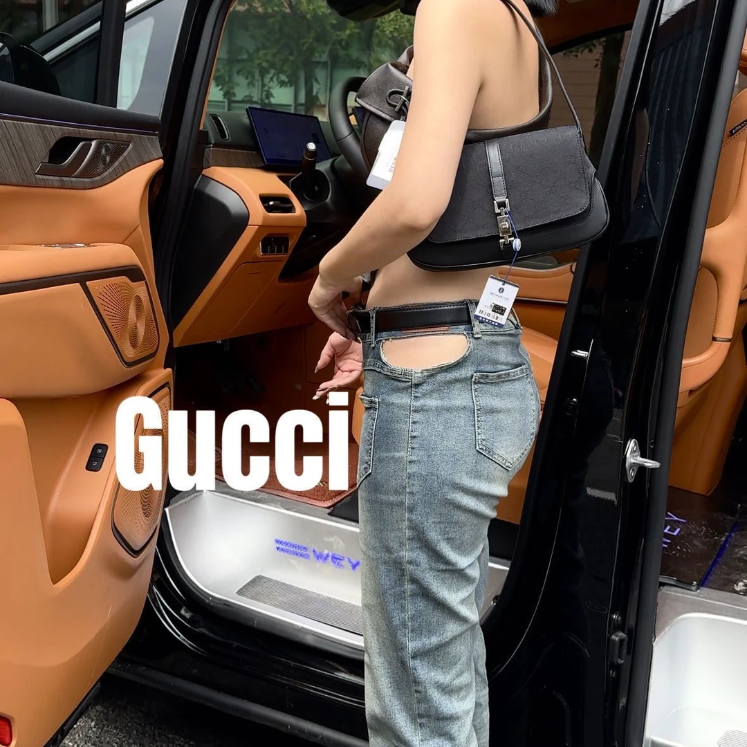 修复品619086/ GUCCI/古驰 Jackie腋下包