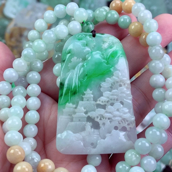 吊坠(不含链)未镶嵌翡翠