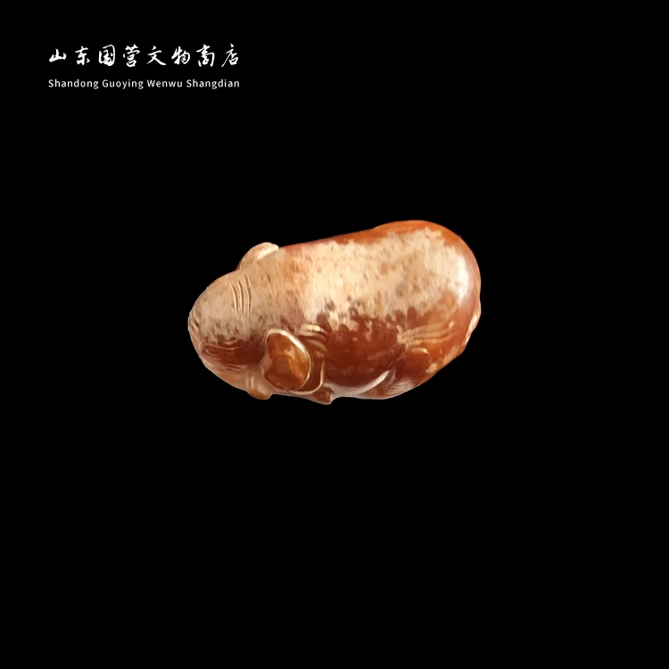 《明代》和田瑞兽  山东国营文物商店25032300215-116