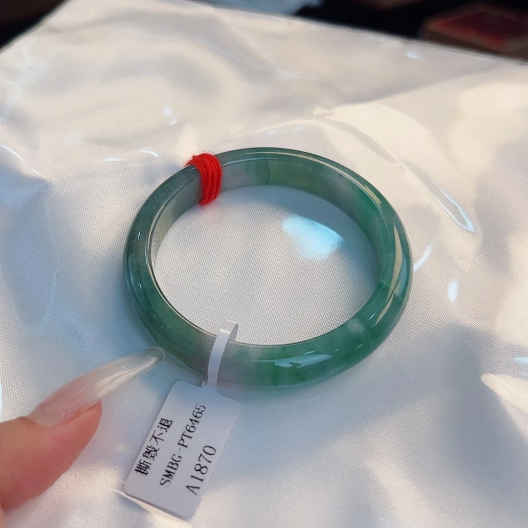 翡翠手镯未镶嵌53-6465