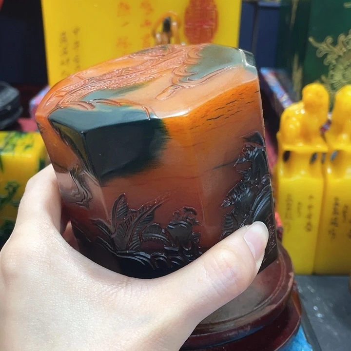 寿山石印石篆刻印章引首章闲章姓名章生日礼物
