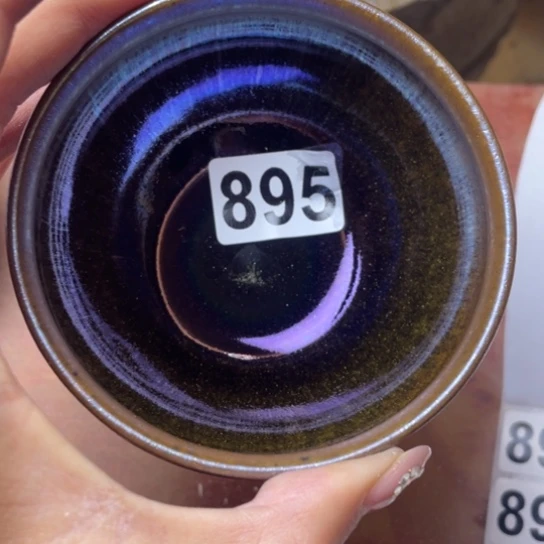 茶盏西*沐雨茶器柴烧主人杯