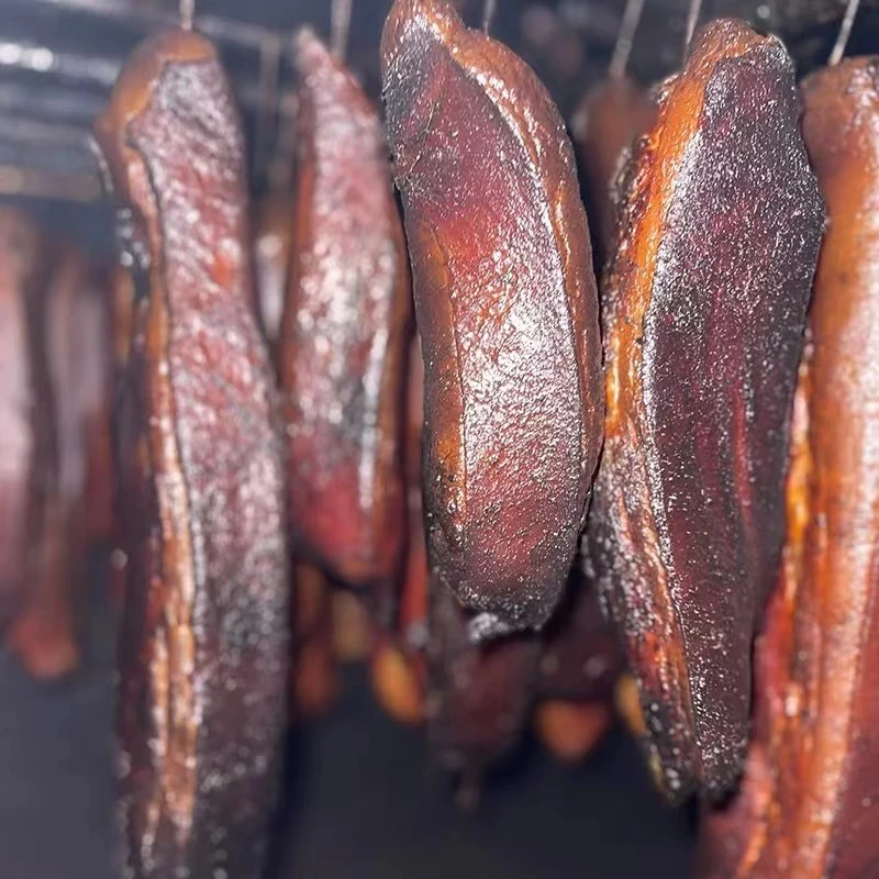 腊肉古蔺农家粮食猪肉四川烟熏腊肉三线五花二刀腊肉