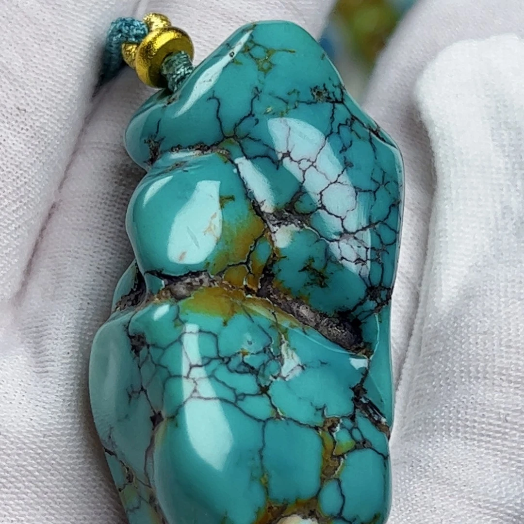 未镶嵌绿松石珠宝奇石