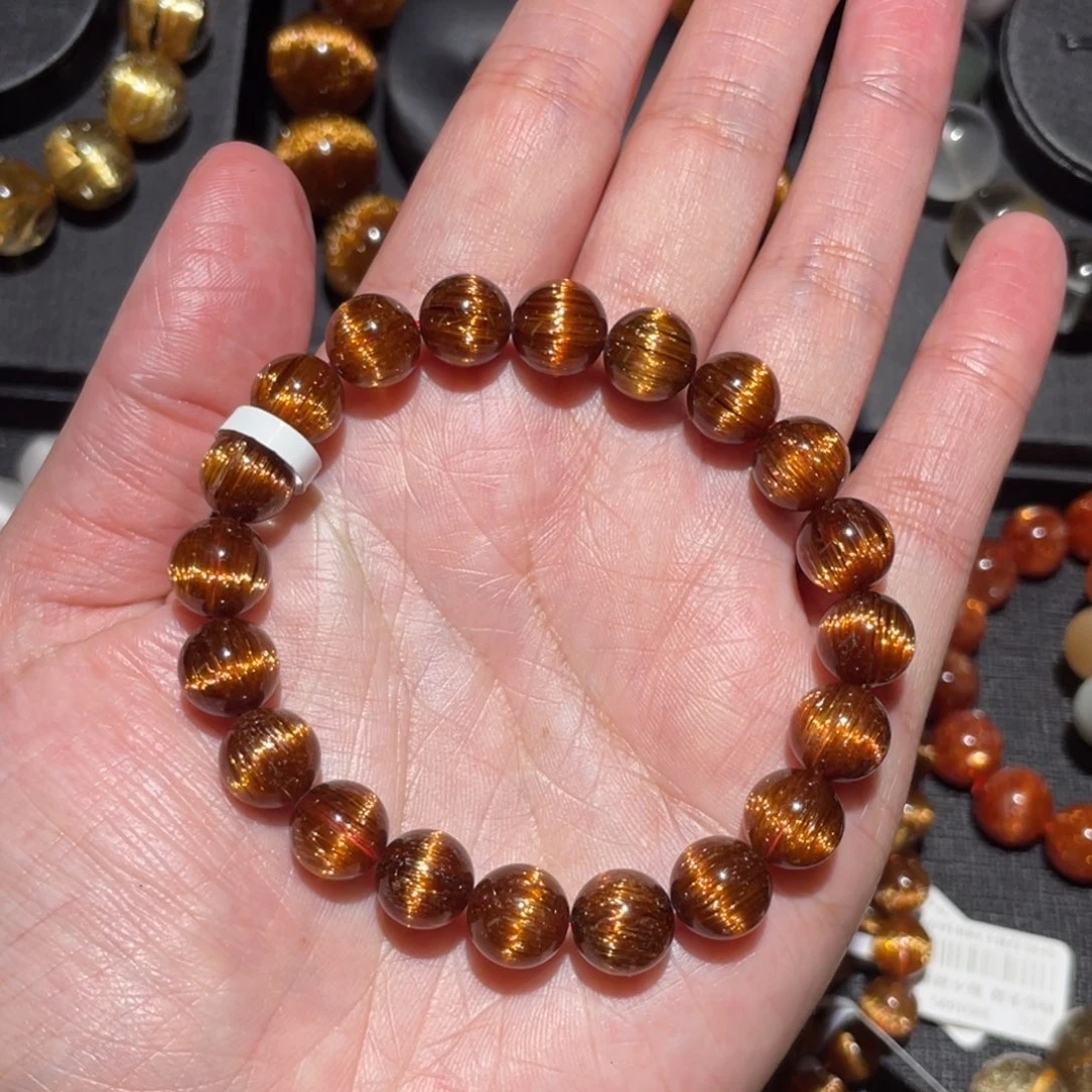 水晶手链未镶嵌铜顺发9.5mm