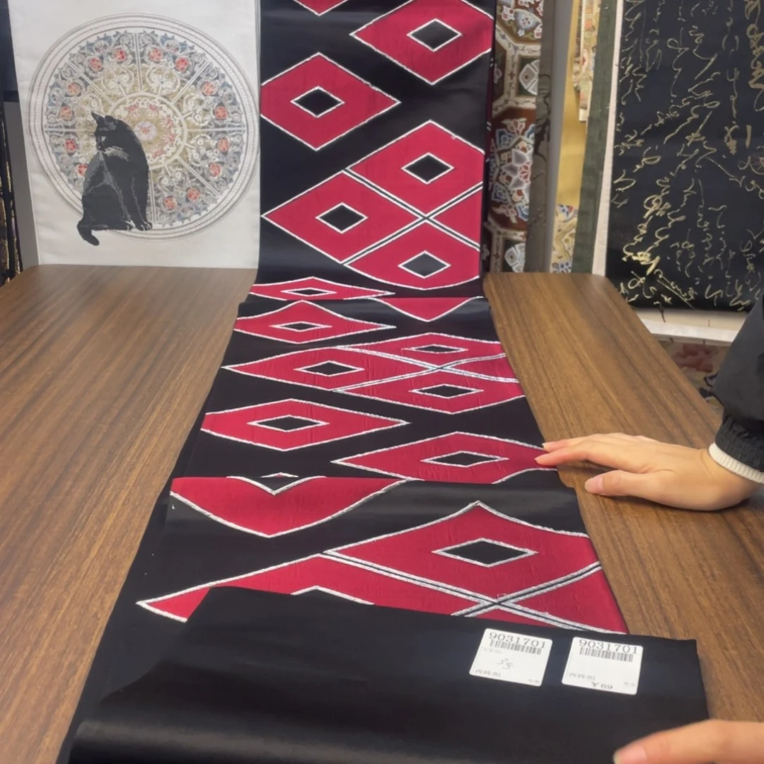 织绣8 唐锦西阵织桌旗