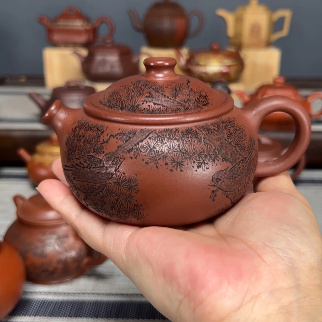 茶壶紫砂王*福圆240毫升