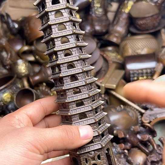 铜制文玩把玩物件