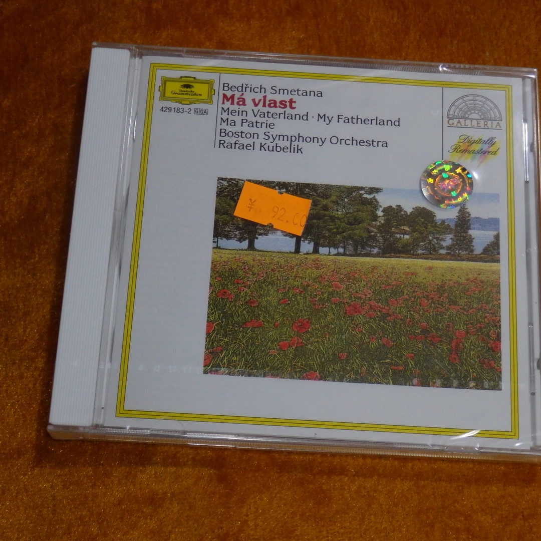 斯美塔那 我的祖国 库布里克 德版全新未拆