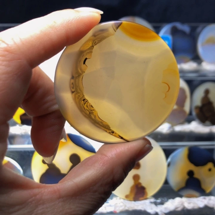 合金玛瑙/玉髓珠宝奇石65