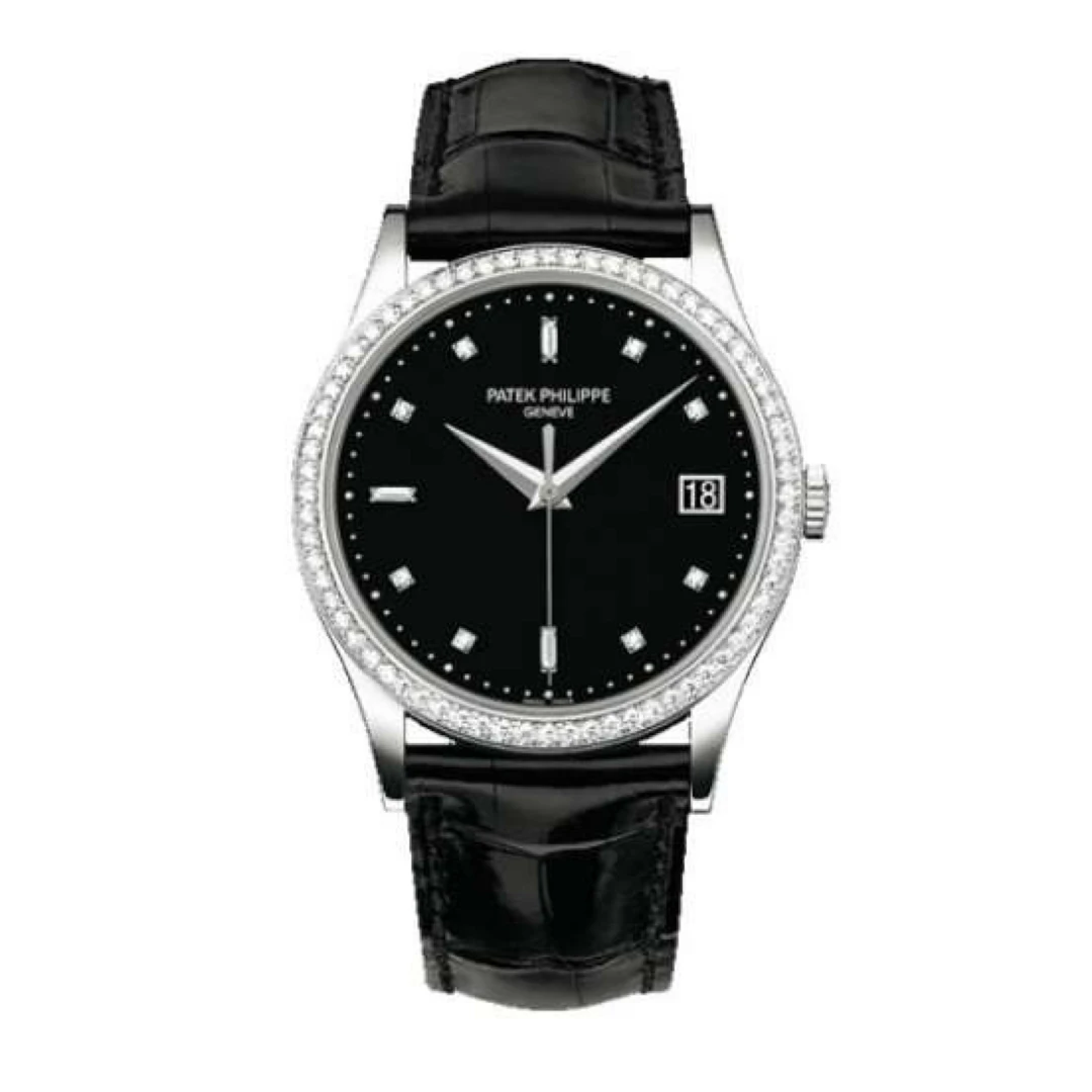 95新 Patek Philippe/百达翡丽 古典表/5297G/18k白金/单表男士表