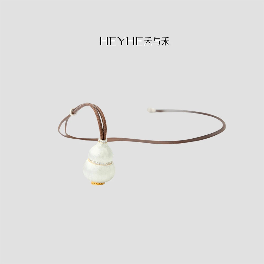 吊坠足银 小禾【福禄双全】s999银财神葫芦寓意配饰女士简约项链