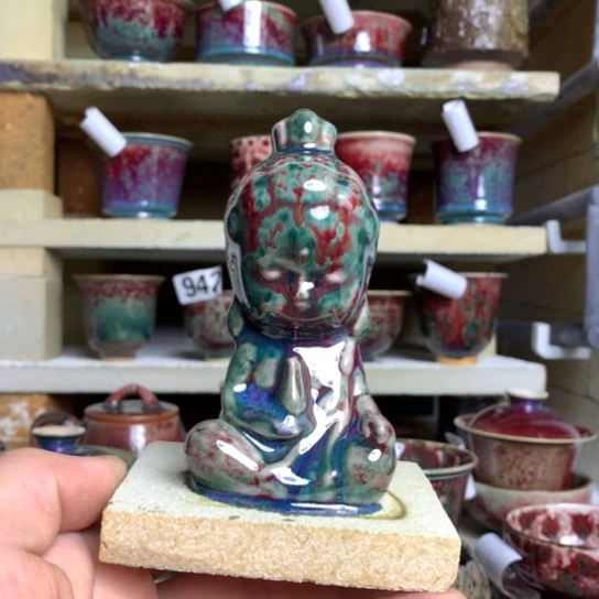 钧瓷的制作方法和