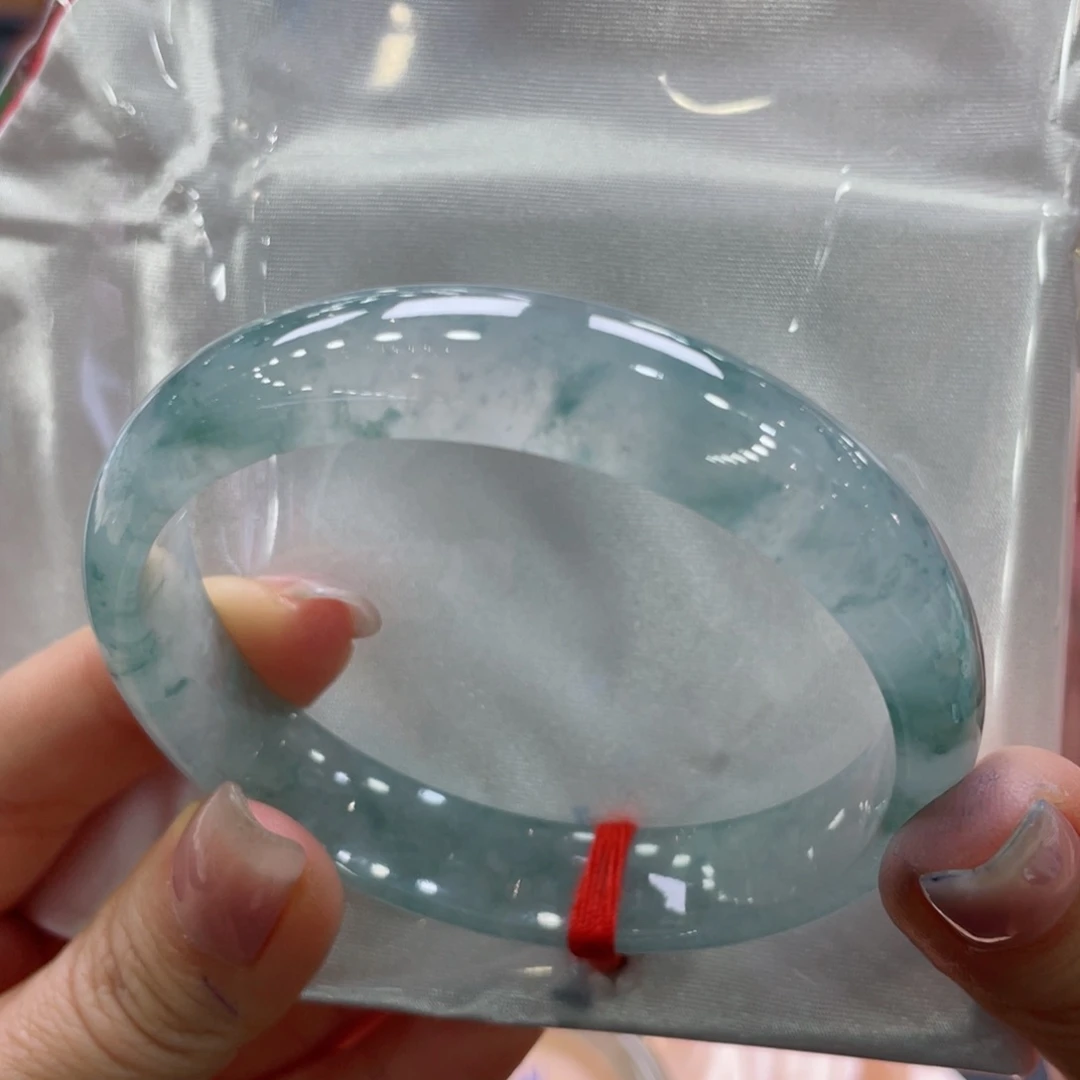 翡翠手镯未镶嵌翡翠手镯59.7正圈