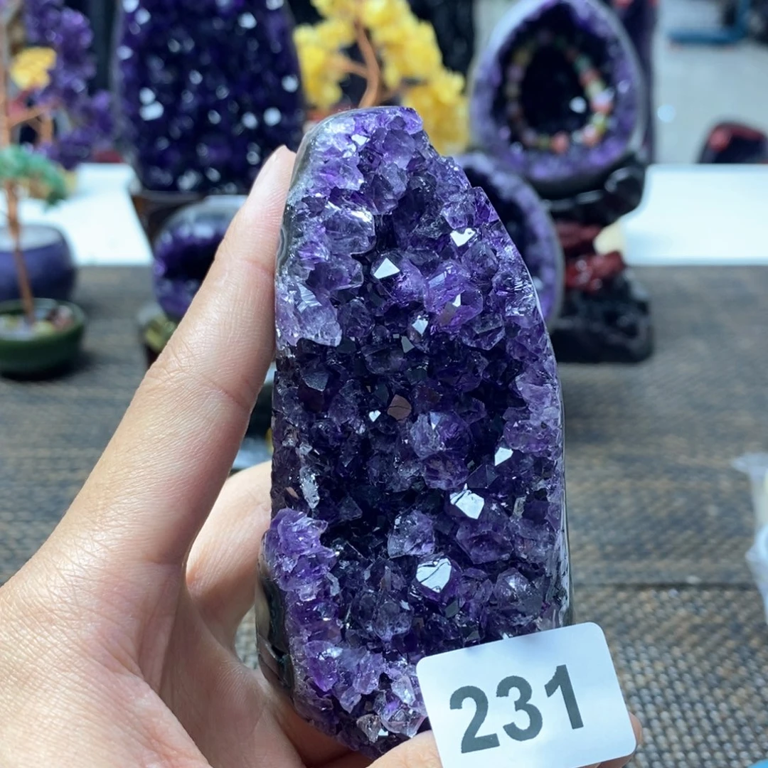 大型摆件（非配饰）紫晶未镶嵌