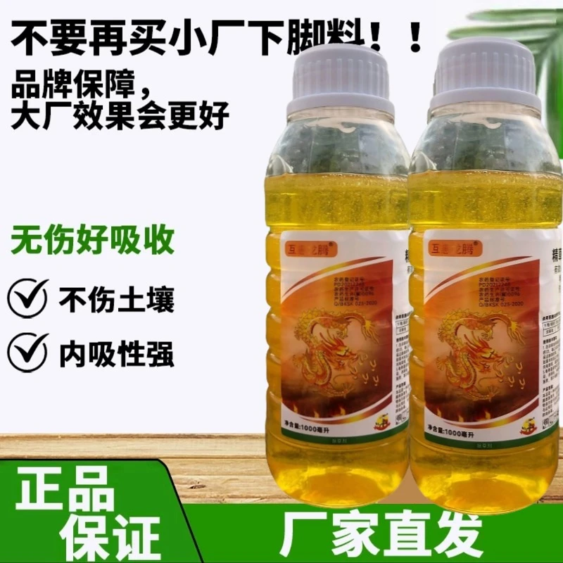 牛筋小飞蓬果园田埂高含量抗性适用精草铵膦铵盐除草剂园林产品