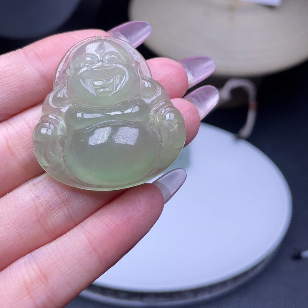 颈饰未镶嵌翡翠吊坠