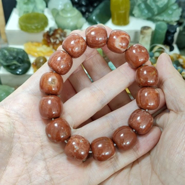 未镶嵌岫玉手串手串