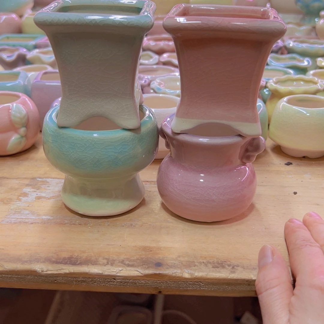 陶瓷花盆当场凑满12包邮