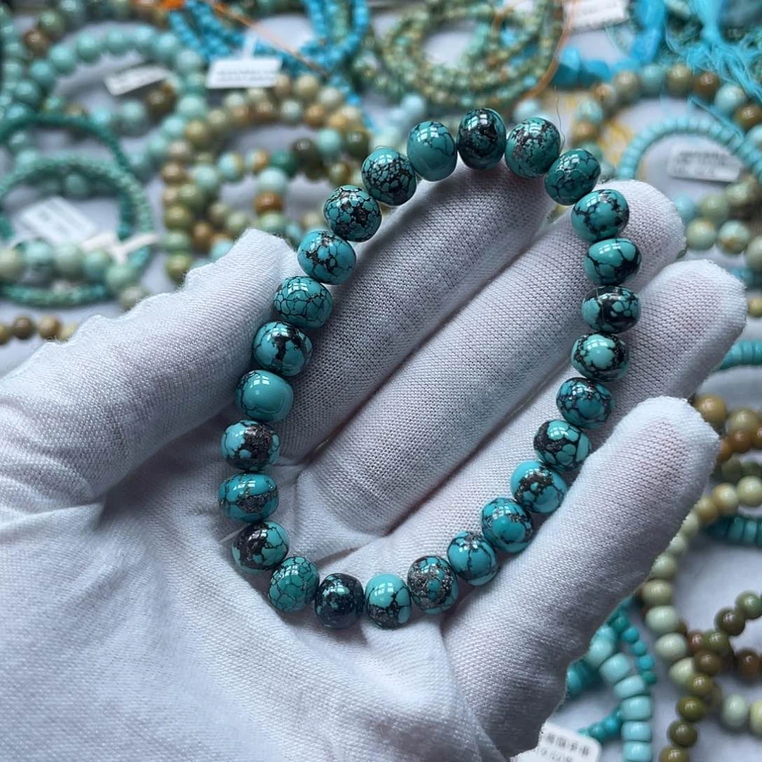 未镶嵌绿松石珠宝奇石8+